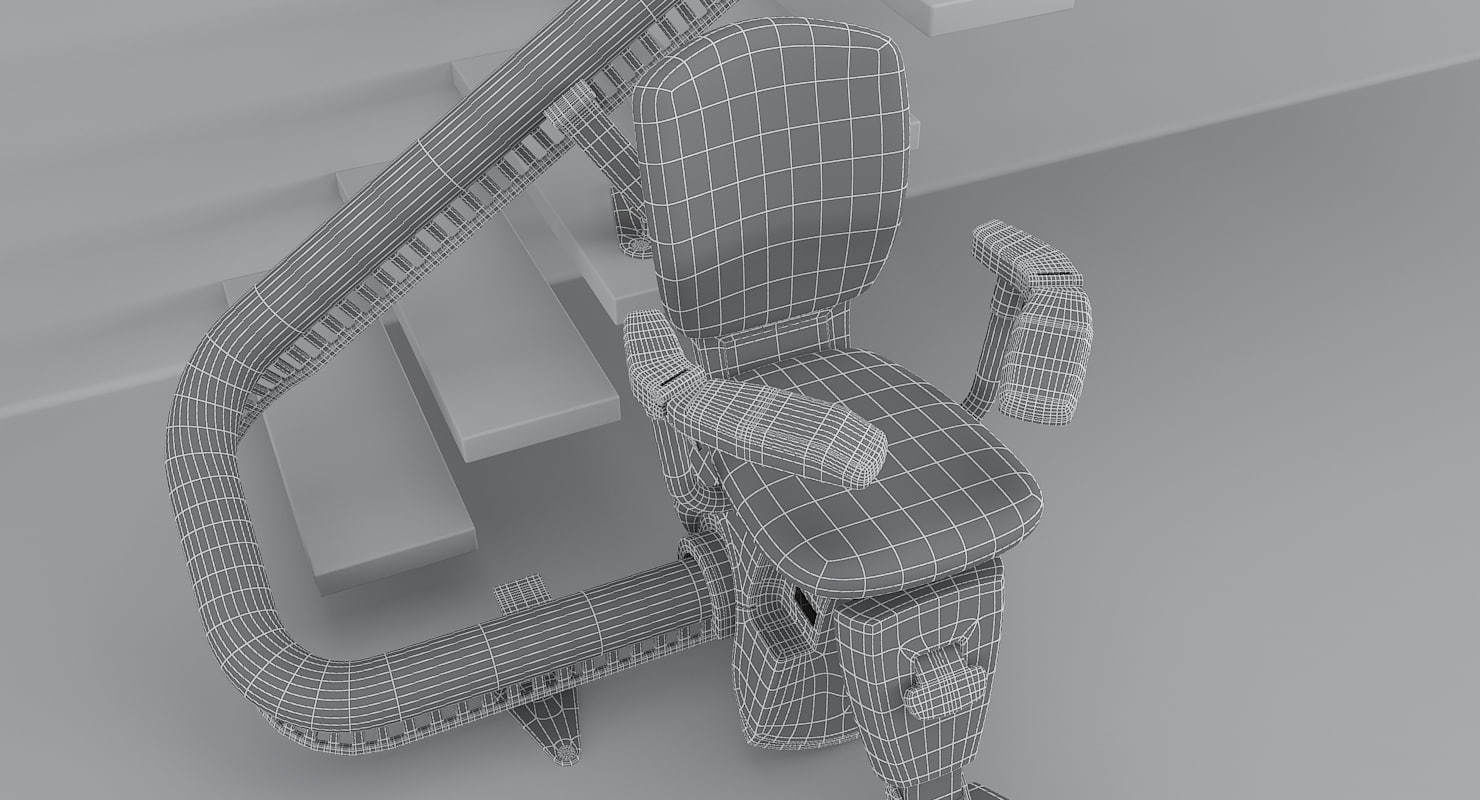 handicapped lifts collection 3D model_19