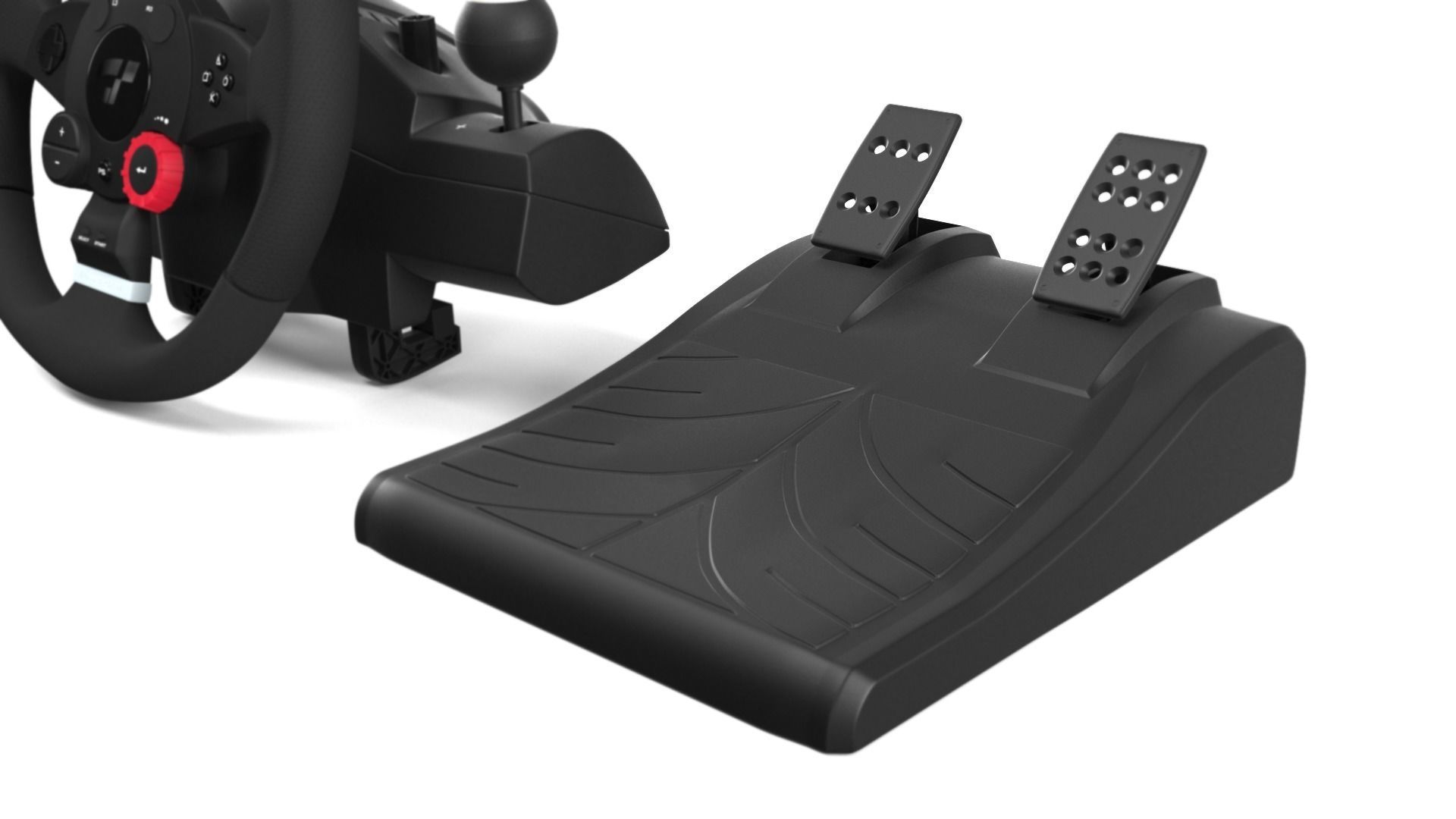 Logitech Gaming Wheel 3D model_5