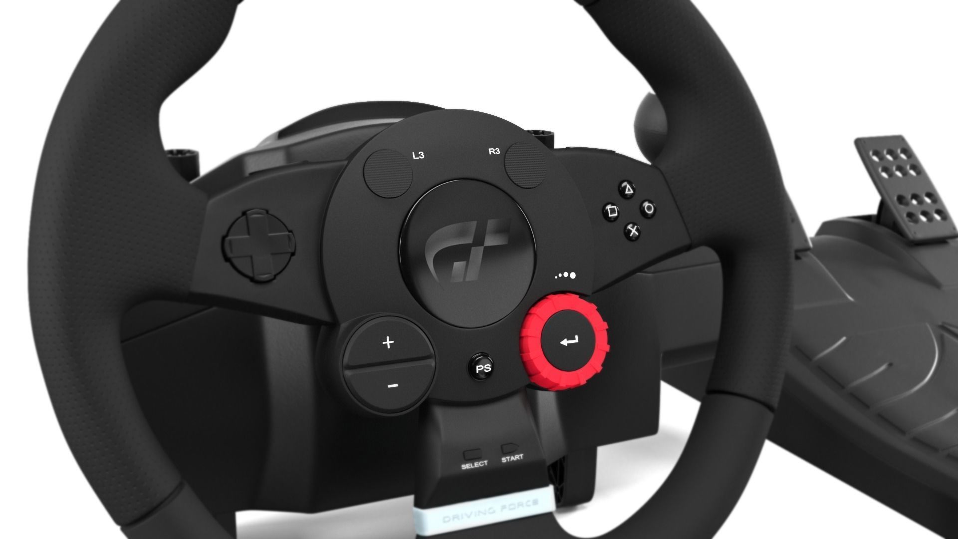 Logitech Gaming Wheel 3D model_2