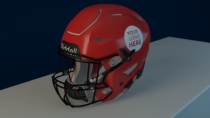 Riddell Speedflex helmet 3D model