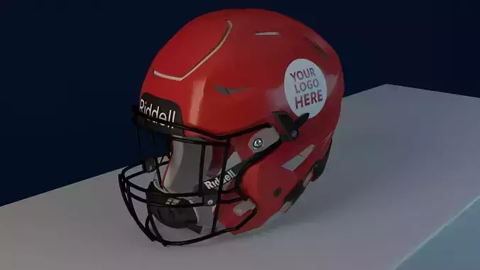 Riddell Speedflex helmet 3D model