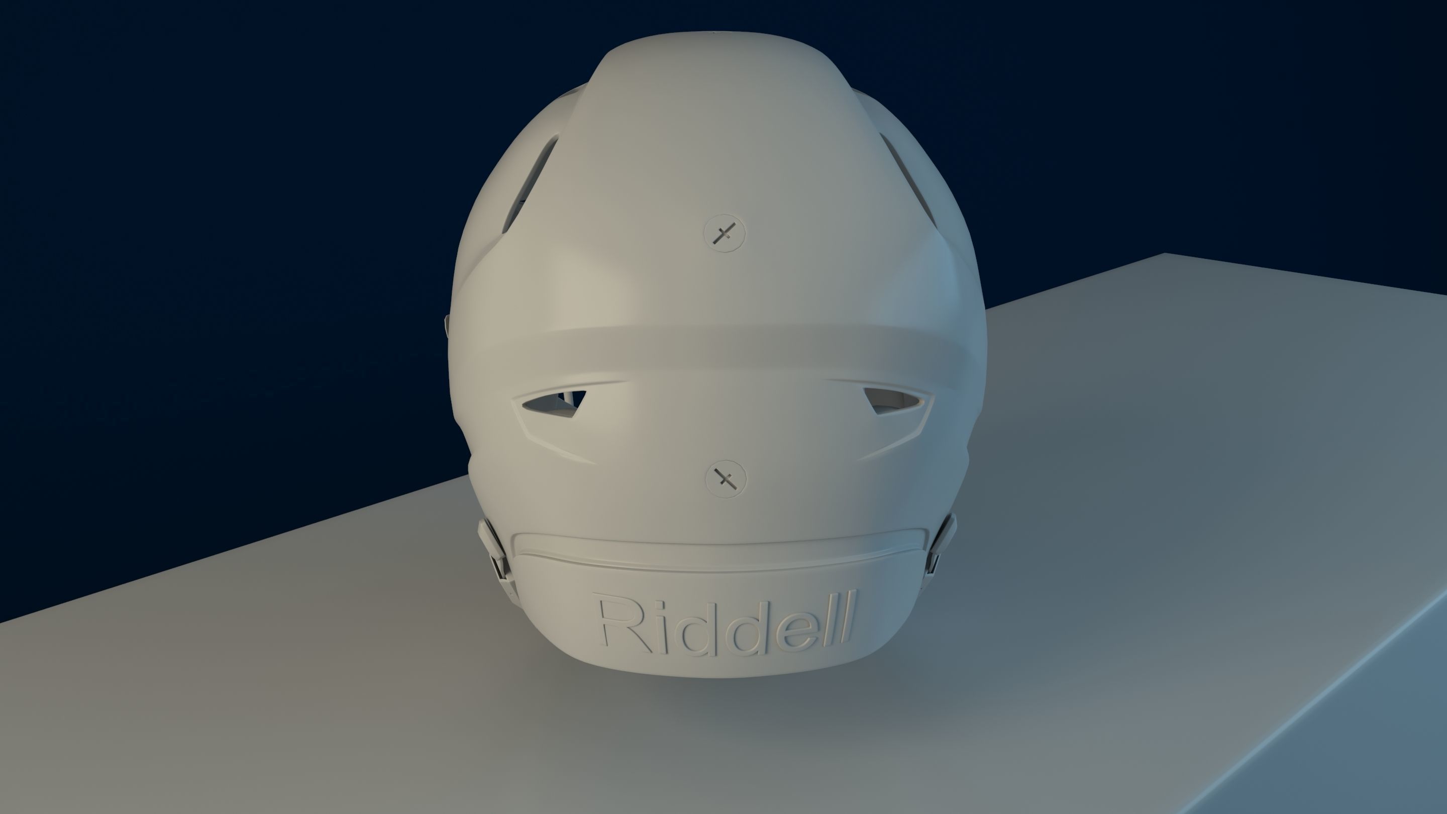 Riddell Speedflex helmet 3D model_10