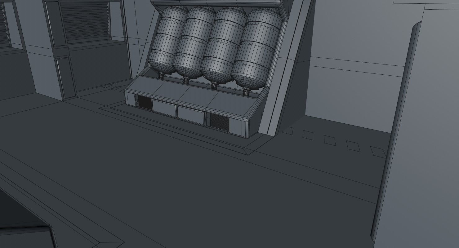 Sci Fi Interior 3D model_18