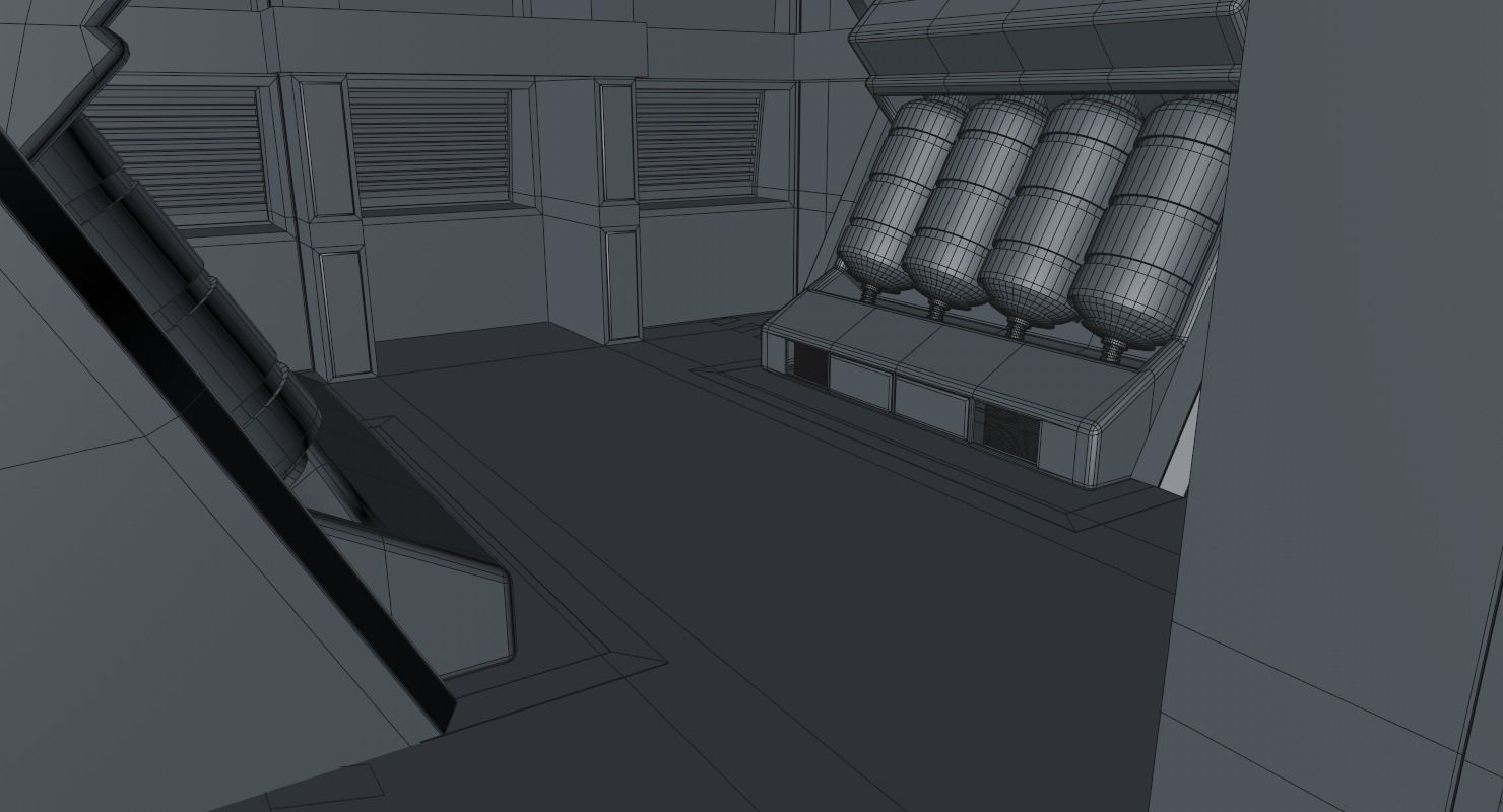 Sci Fi Interior 3D model_20