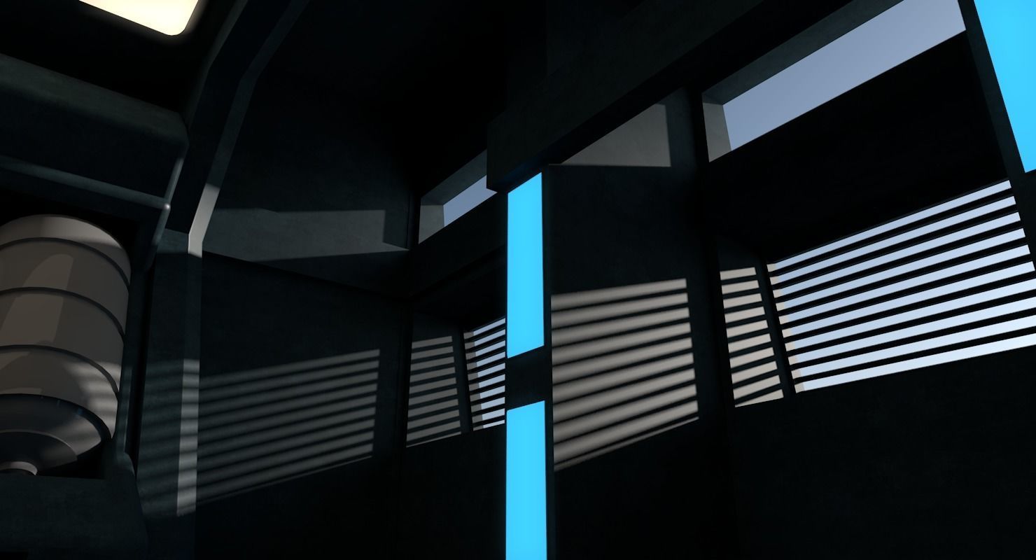 Sci Fi Interior 3D model_12