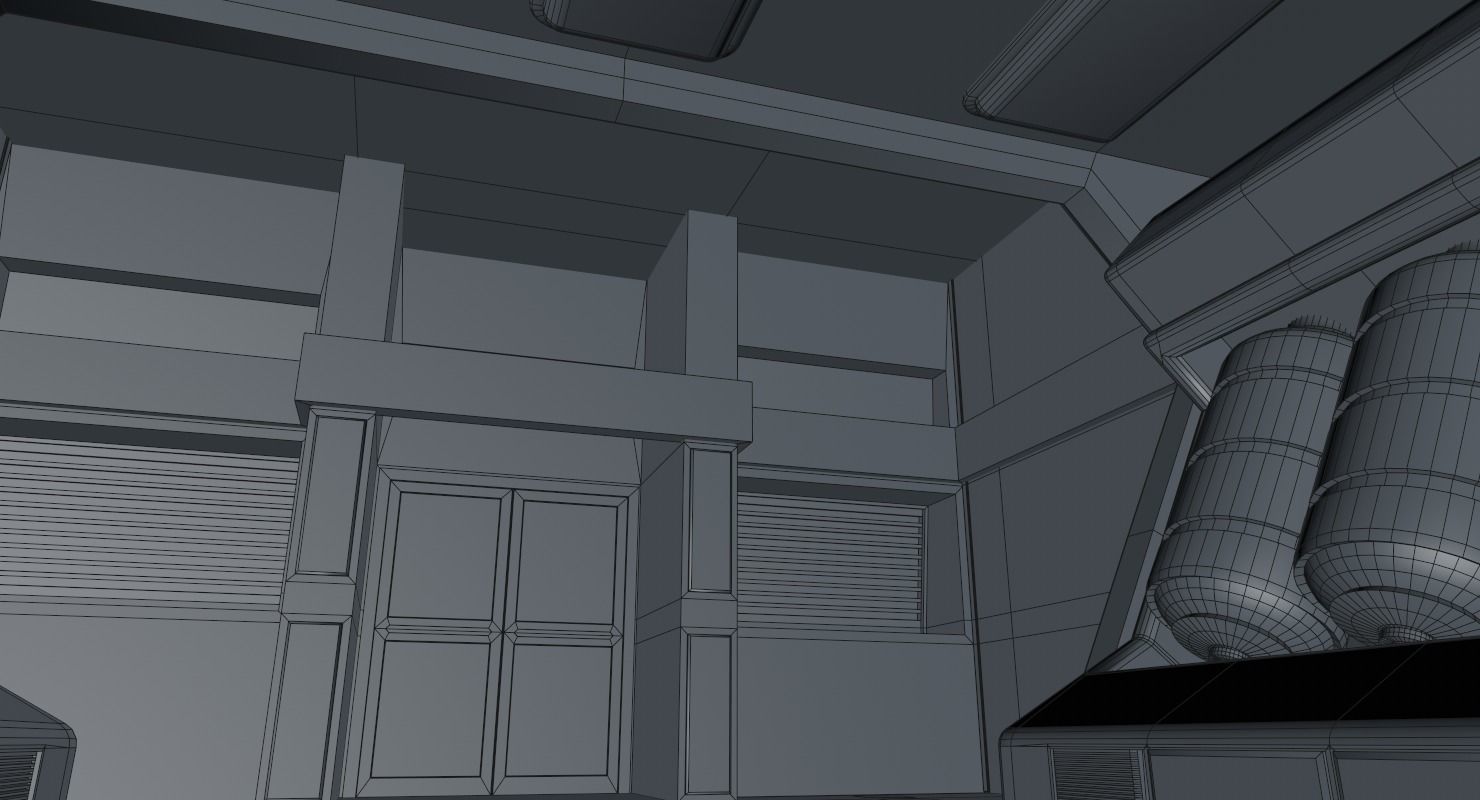 Sci Fi Interior 3D model_22