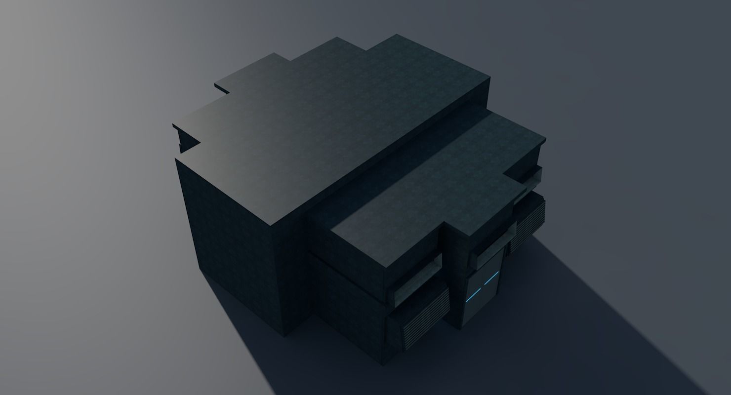 Sci Fi Interior 3D model_11