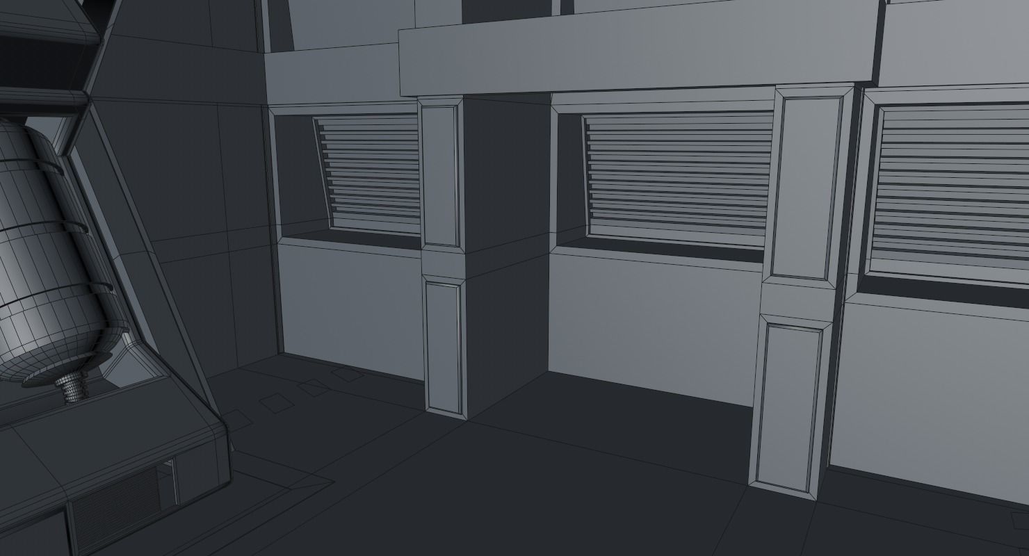 Sci Fi Interior 3D model_17