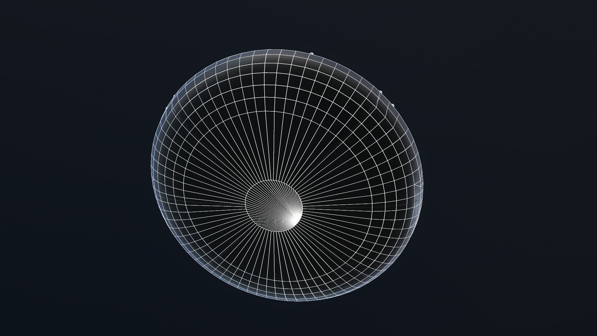 Apollo command and service module Low-poly 3D model_21
