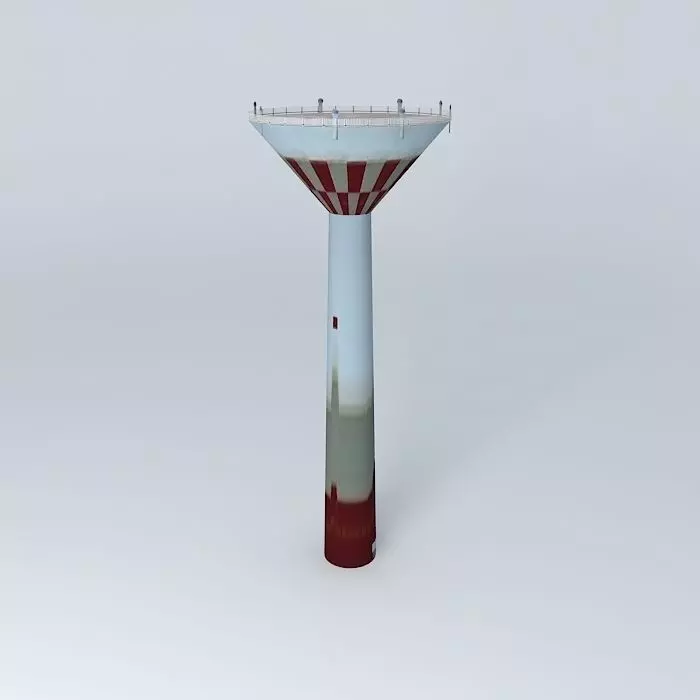 Tower water 3D model