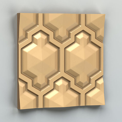 Wall panel 017 3D model