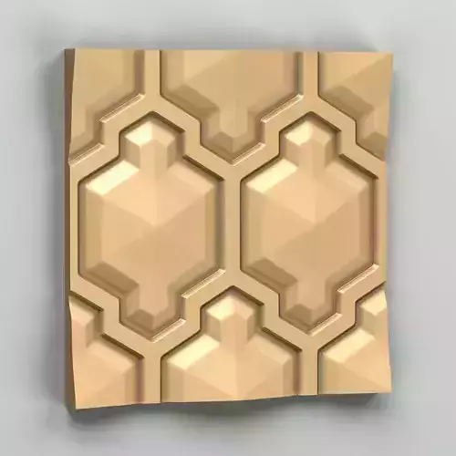 Wall panel 017 3D model