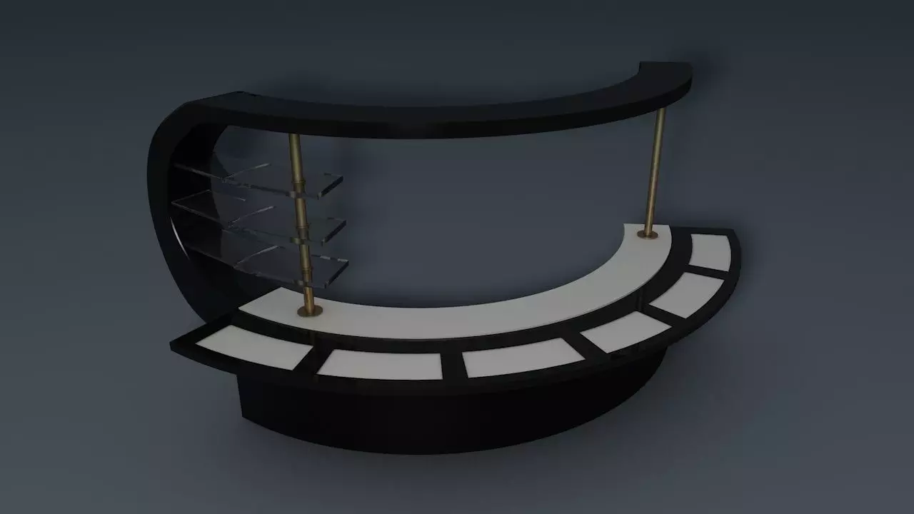 Bar Furniture Free 3D model_0