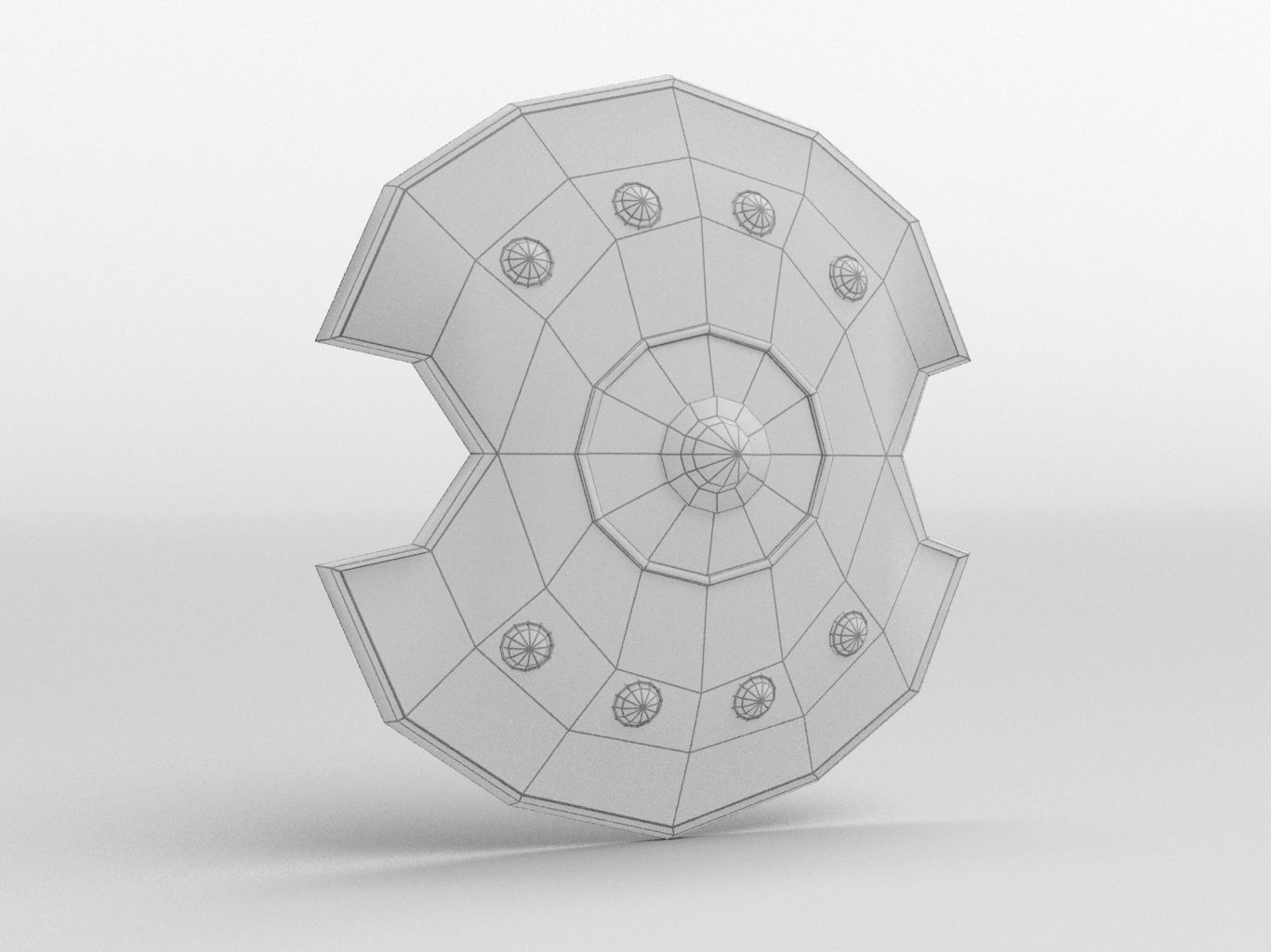 Roman Gladiator Armor Collection Low-poly 3D model_18