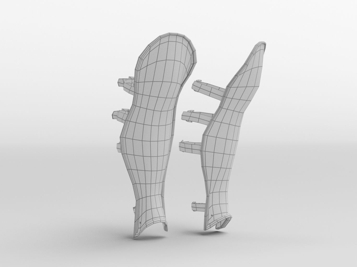 Roman Gladiator Armor Collection Low-poly 3D model_15