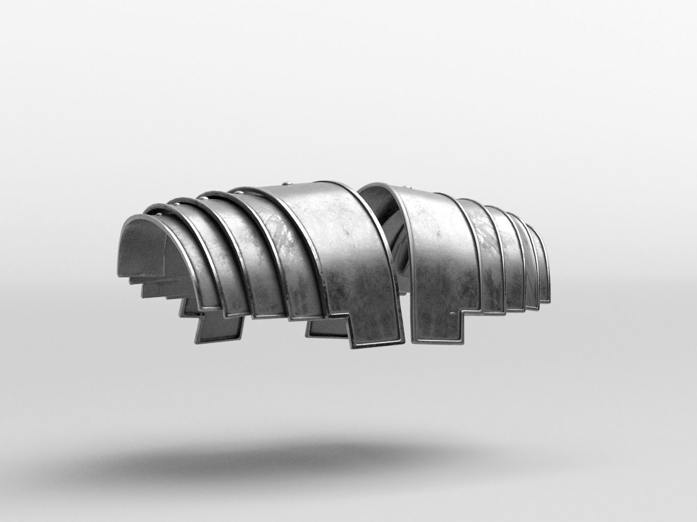 Roman Gladiator Armor Collection Low-poly 3D model_23