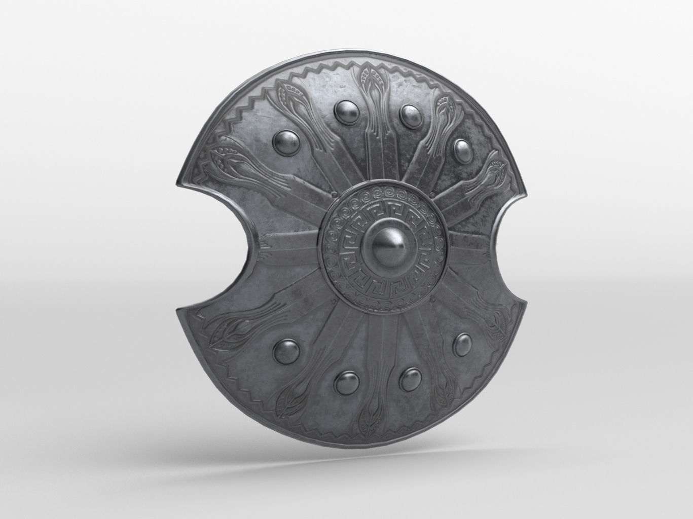Roman Gladiator Armor Collection Low-poly 3D model_16