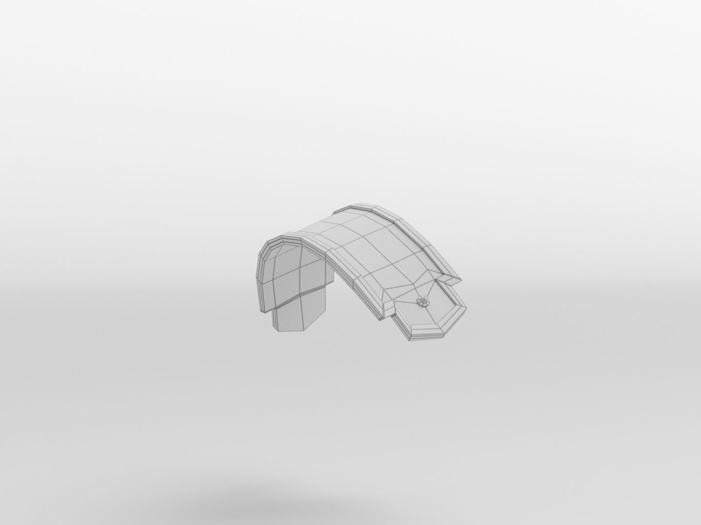 Roman Gladiator Armor Collection Low-poly 3D model_42