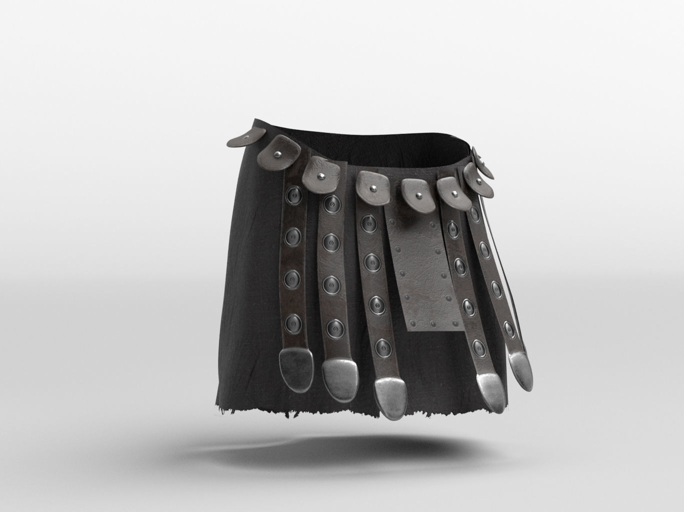Roman Gladiator Armor Collection Low-poly 3D model_34