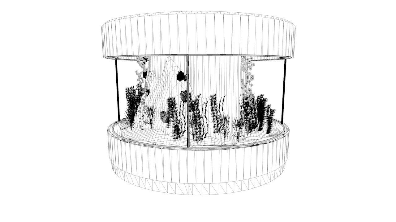 fish tank 3D model_3