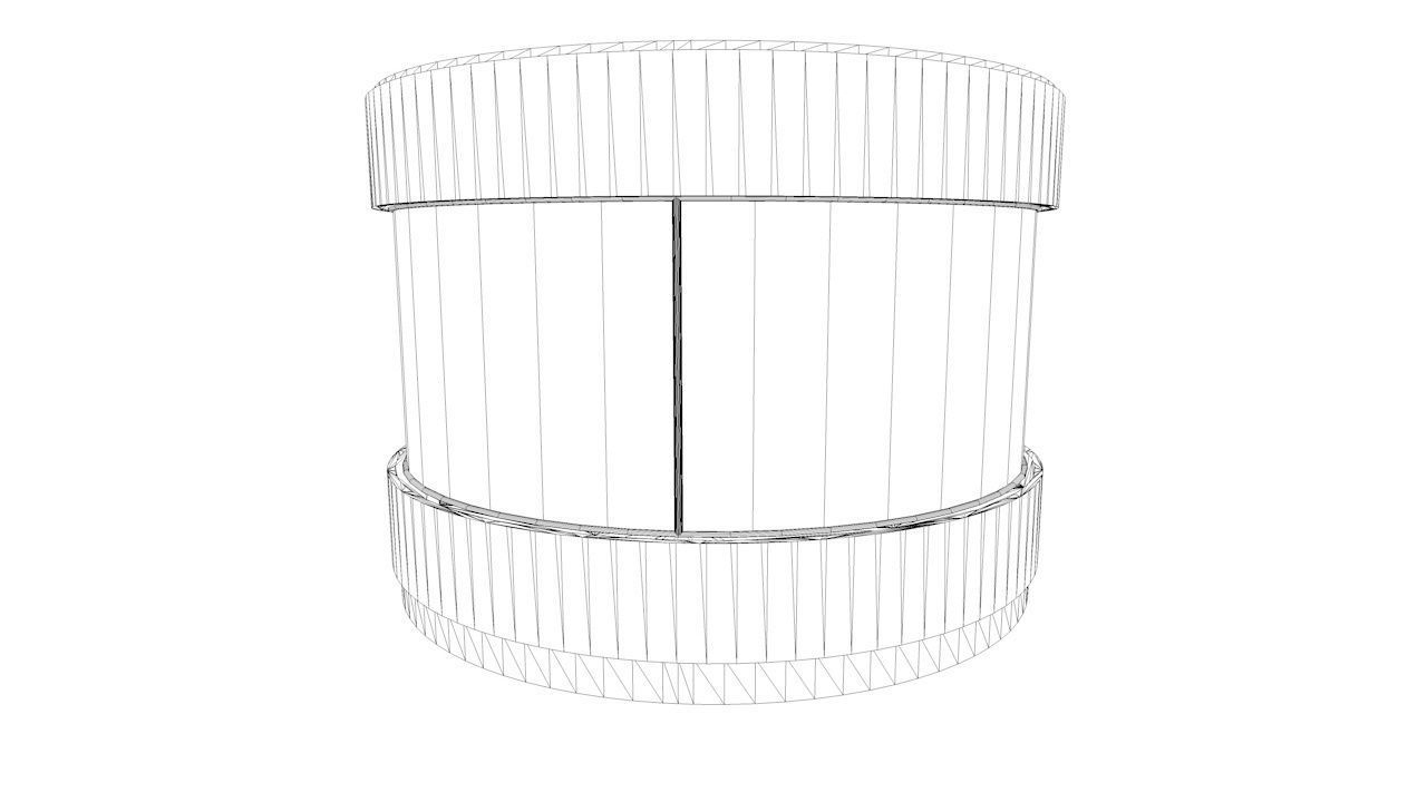 fish tank 3D model_2