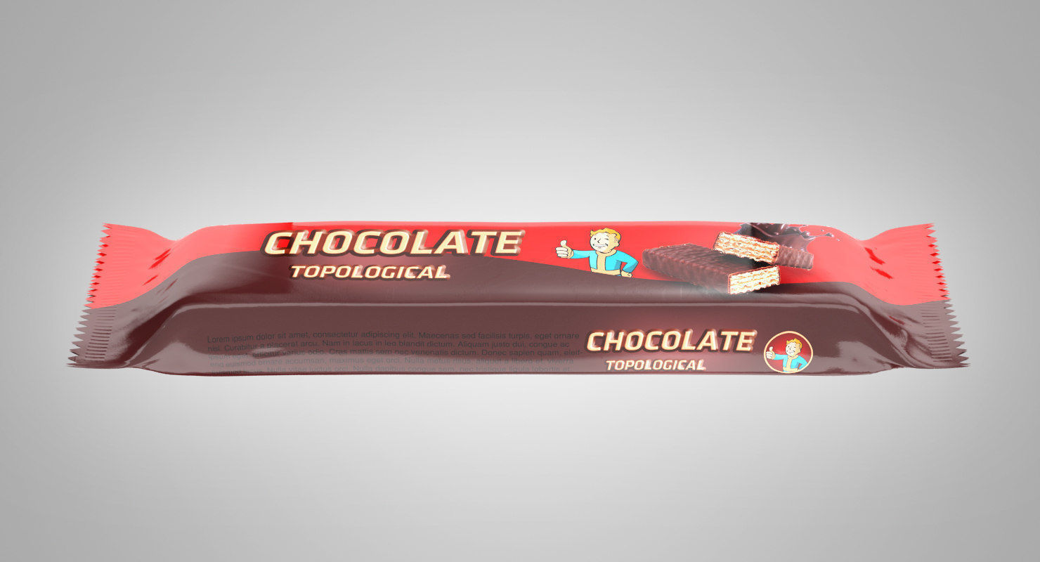 chocolate package 3D model_5