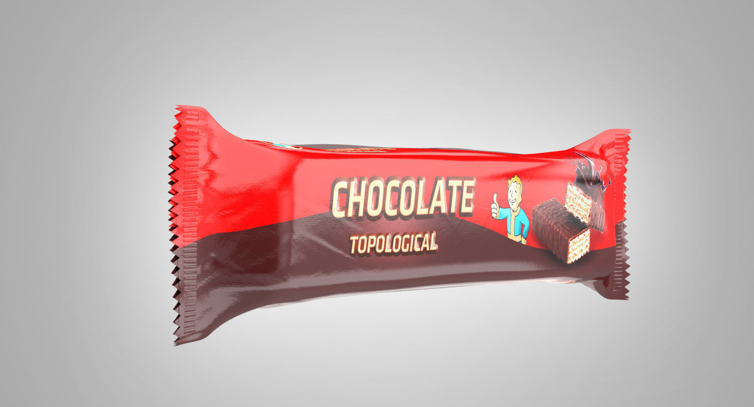 chocolate package 3D model_3