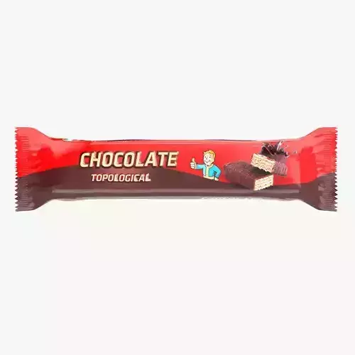 chocolate package 3D model
