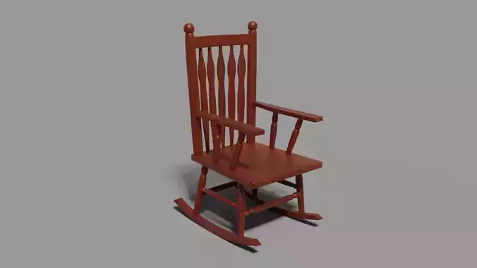 Wooden Rocking Chair