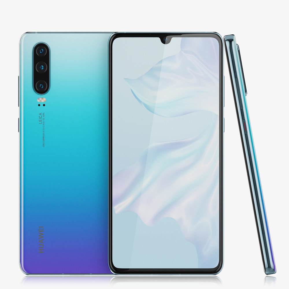 Huawei P30 Breathing Crystal 3D model_1