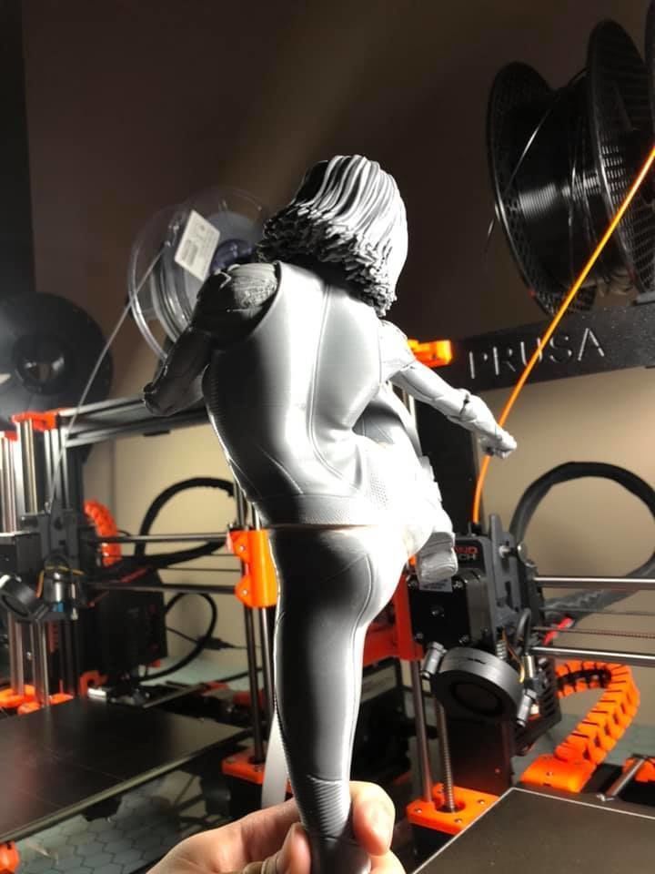 Alita Battle Angel 3D Model 3D print model_19