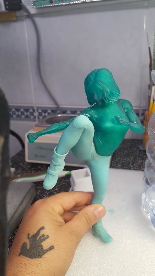 Alita Battle Angel 3D Model 3D print model_12