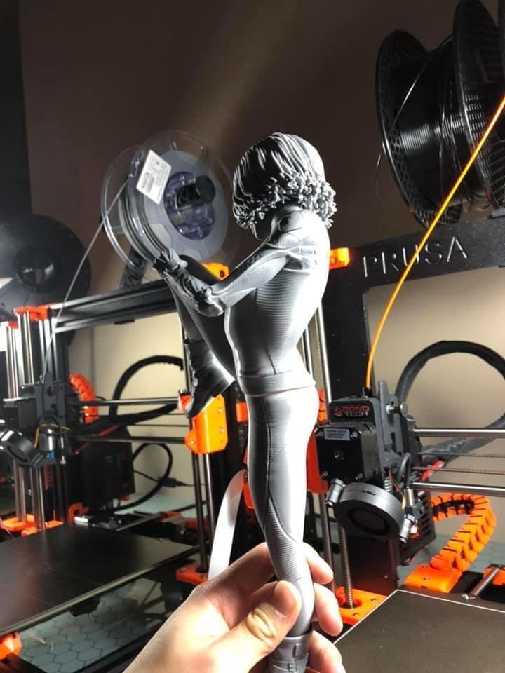 Alita Battle Angel 3D Model 3D print model_18