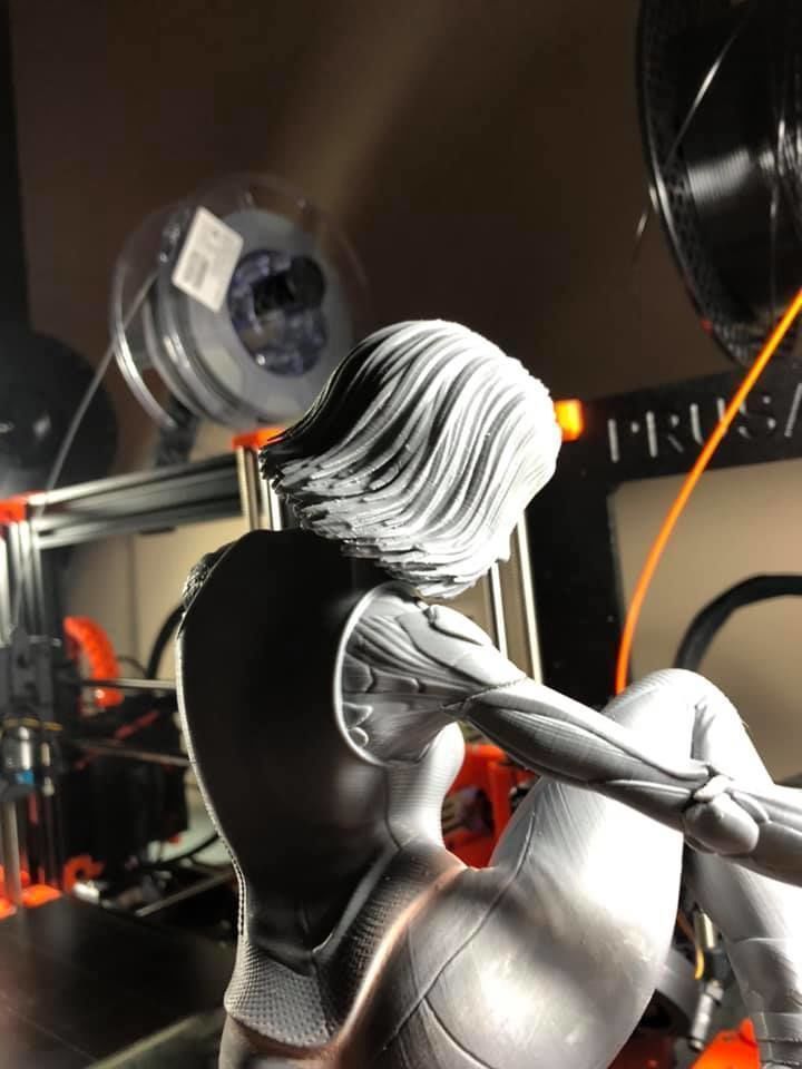 Alita Battle Angel 3D Model 3D print model_21