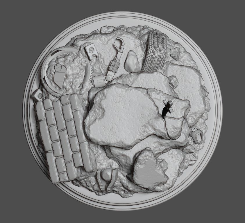 Alita Battle Angel 3D Model 3D print model_9