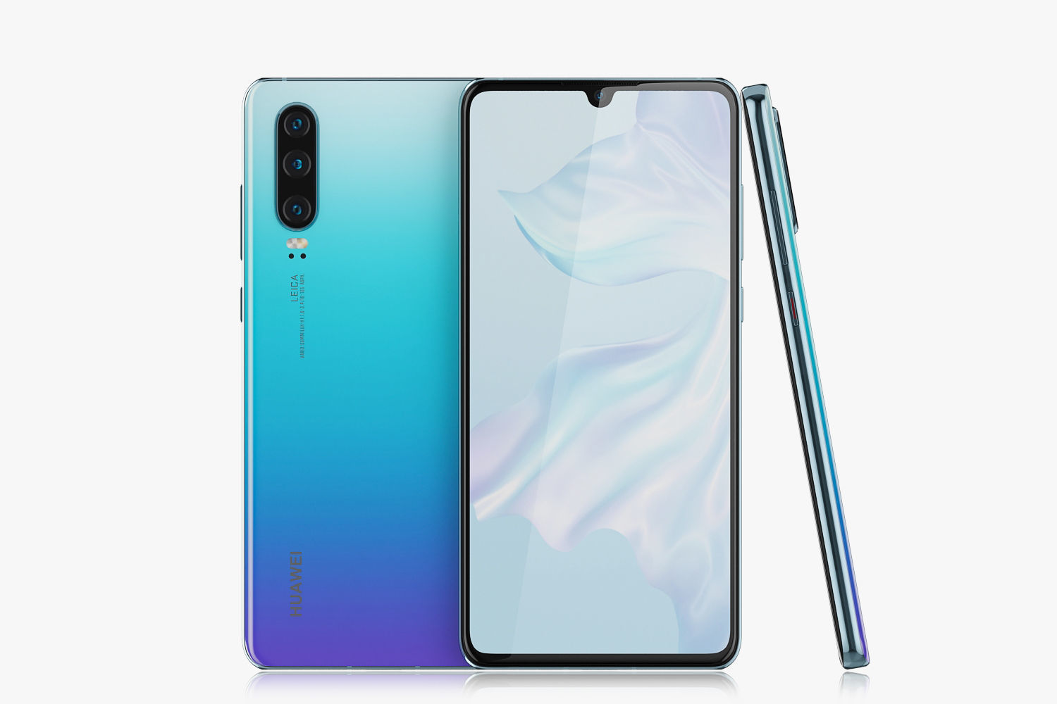 Huawei P30 ALL Colors 3D model_19