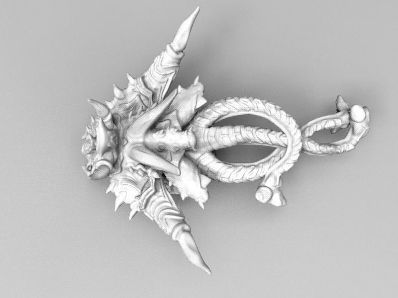 Demonic Screamers bundle 3D print model_9