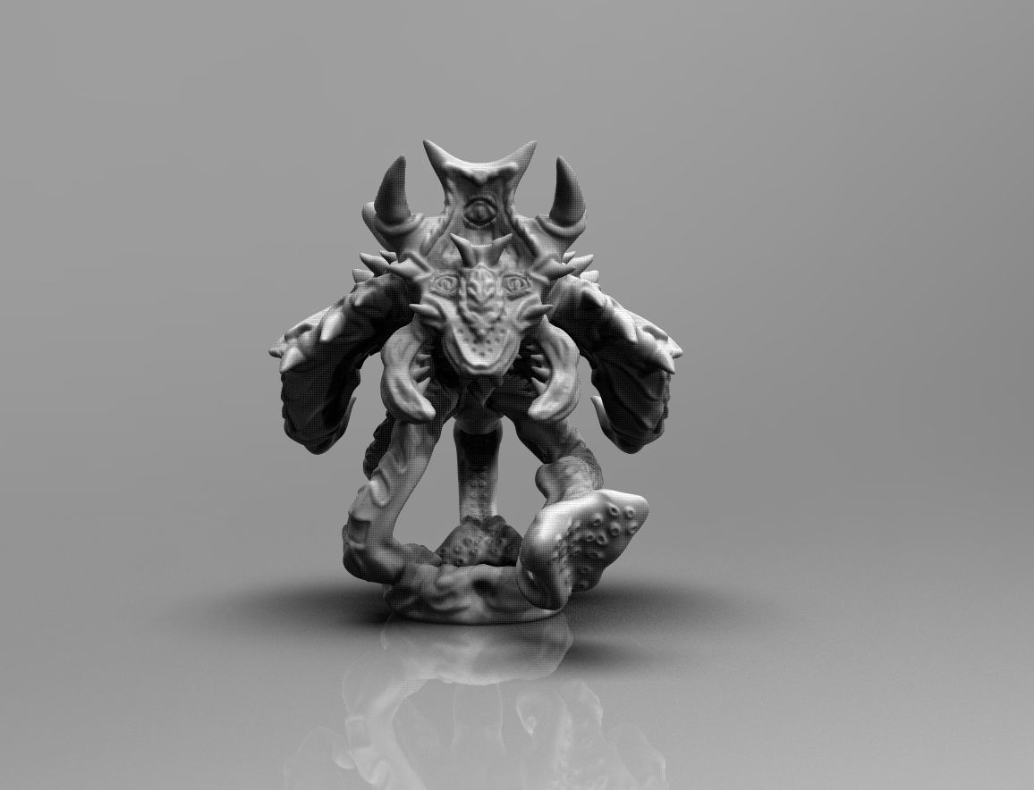 Demonic Screamers bundle 3D print model_3