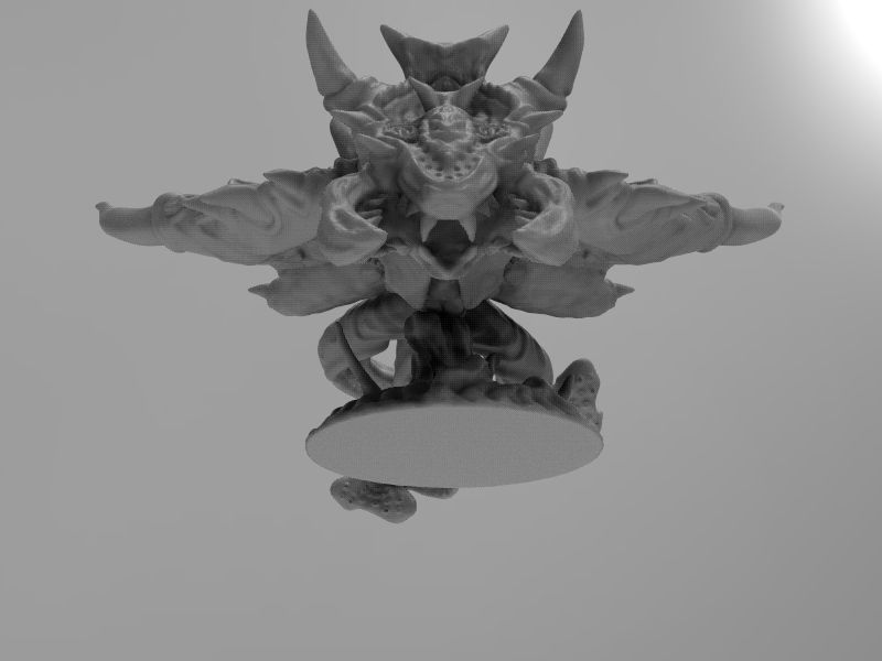 Demonic Screamers bundle 3D print model_8