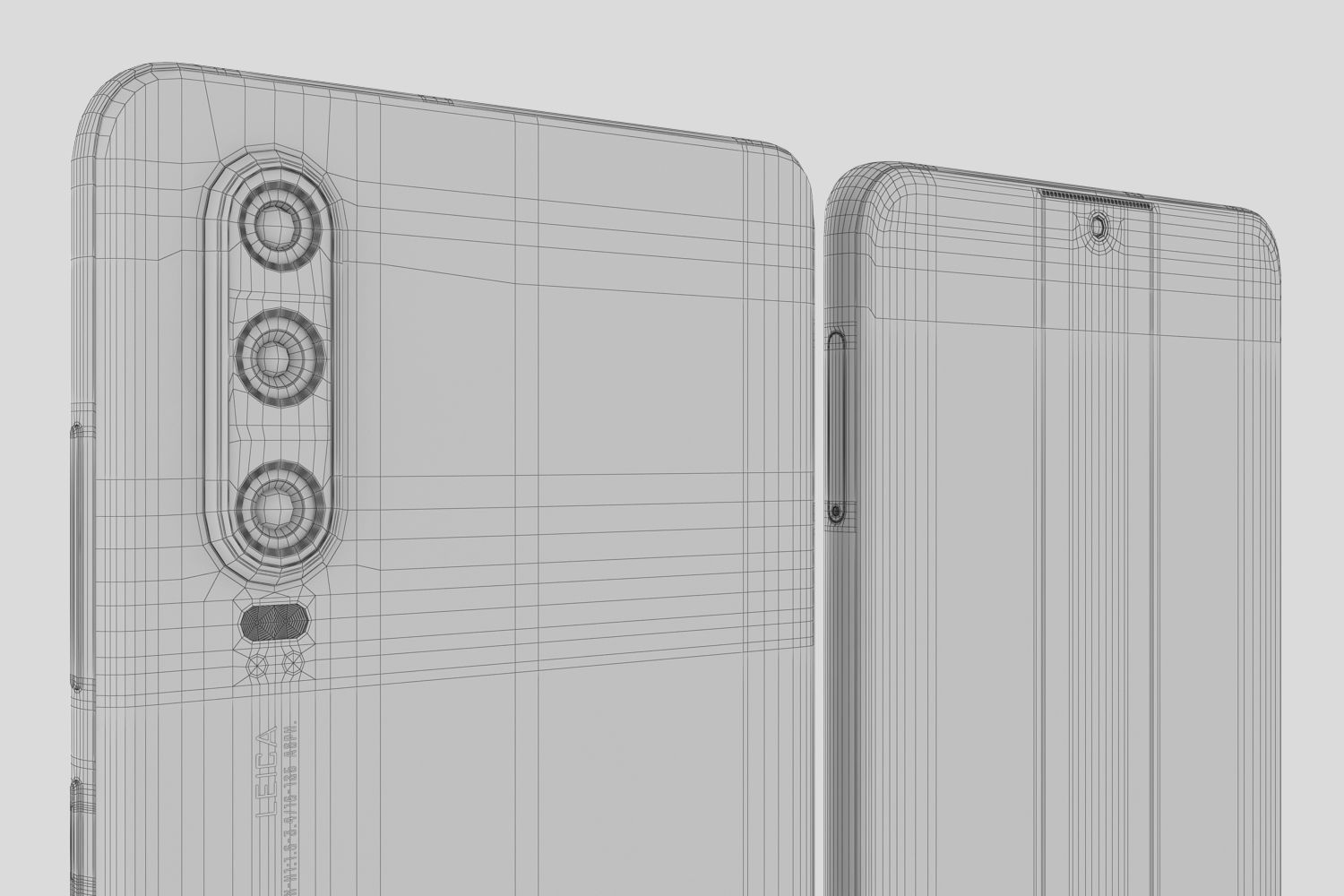 Huawei P30 Pro and Huawei P30 3D model_47