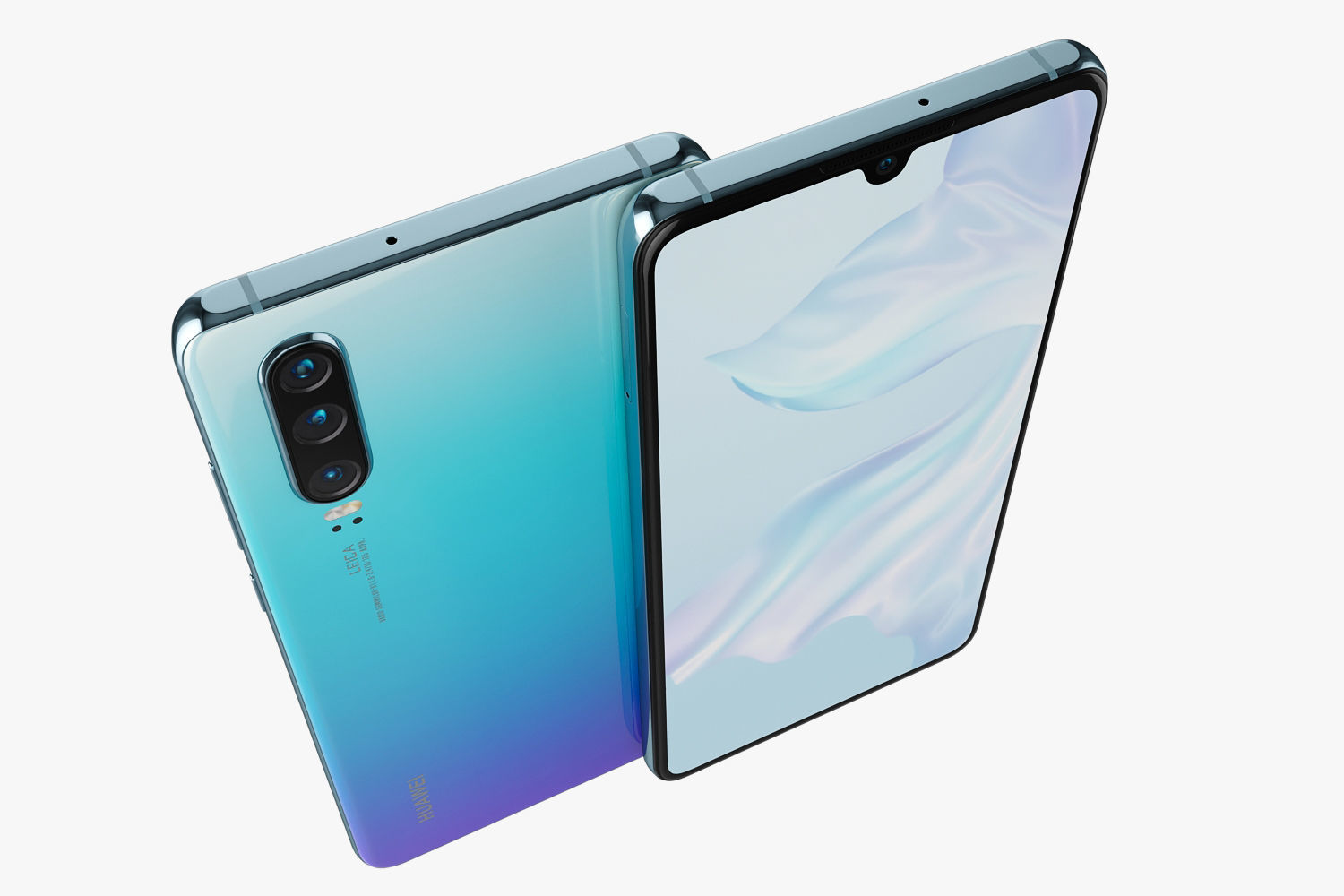 Huawei P30 Pro and Huawei P30 3D model_33