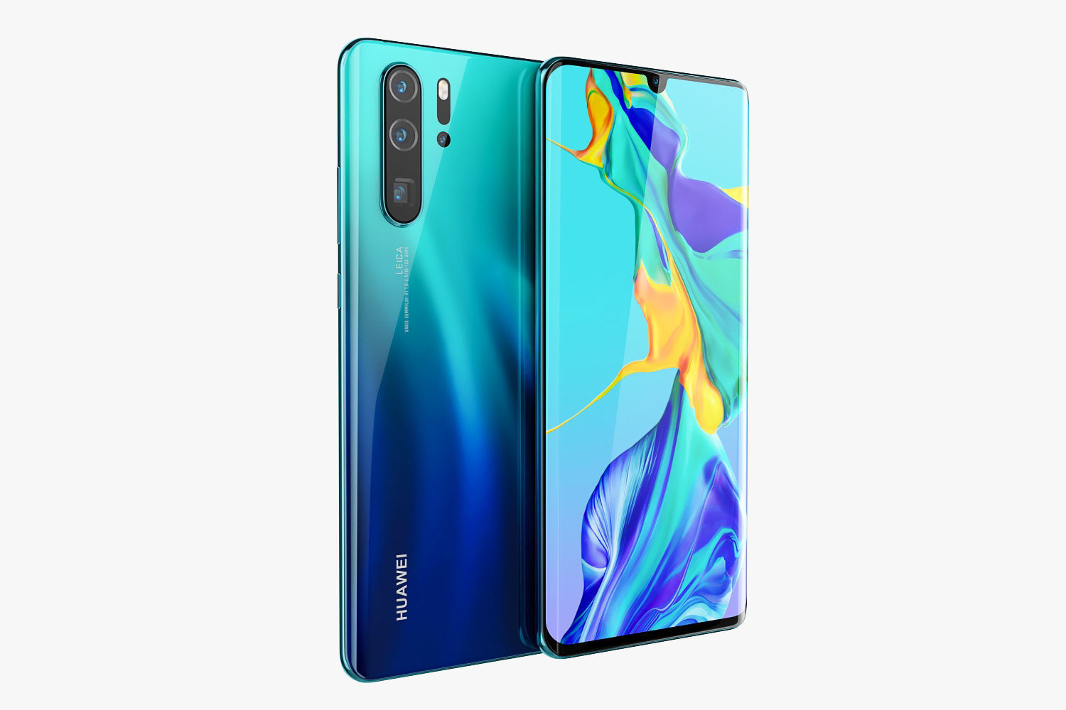 Huawei P30 Pro and Huawei P30 3D model_8