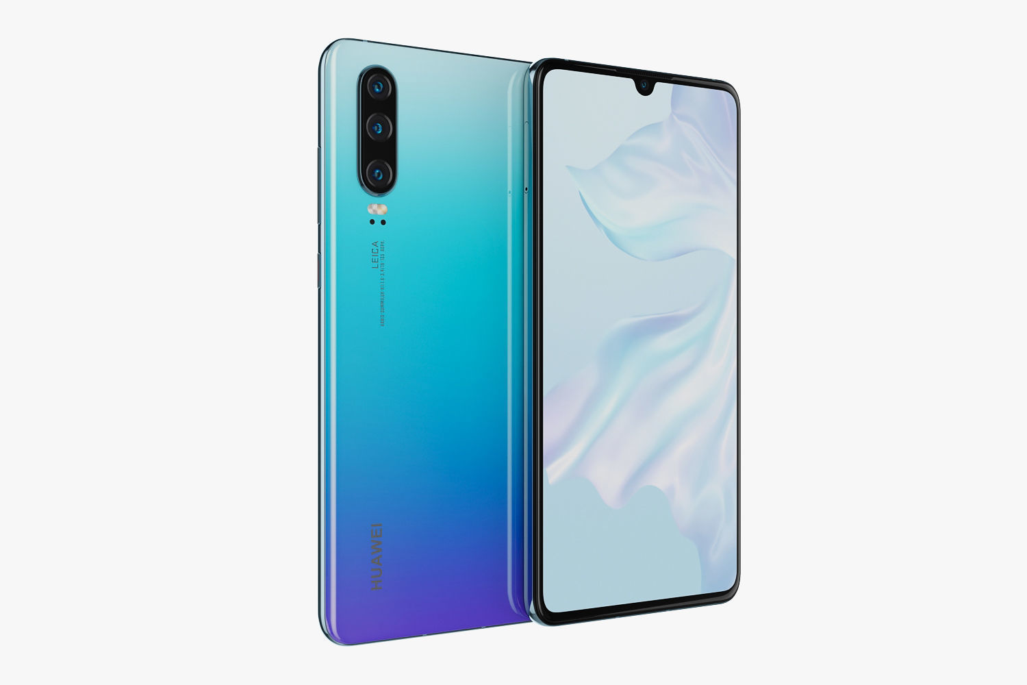 Huawei P30 Pro and Huawei P30 3D model_39