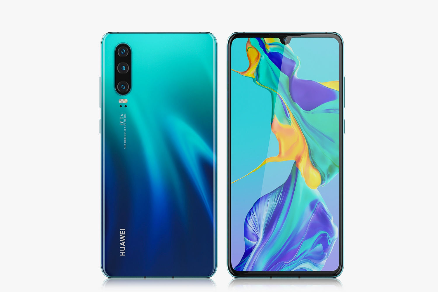 Huawei P30 and P30 Pro Collection 3D model_17