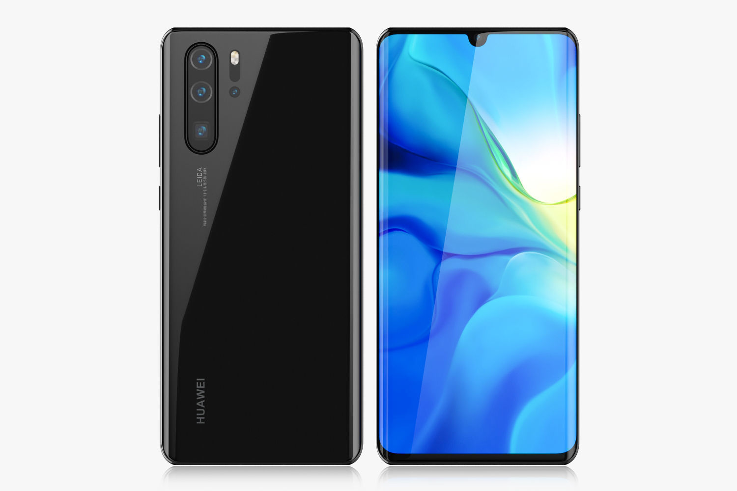 Huawei P30 and P30 Pro Collection 3D model_45
