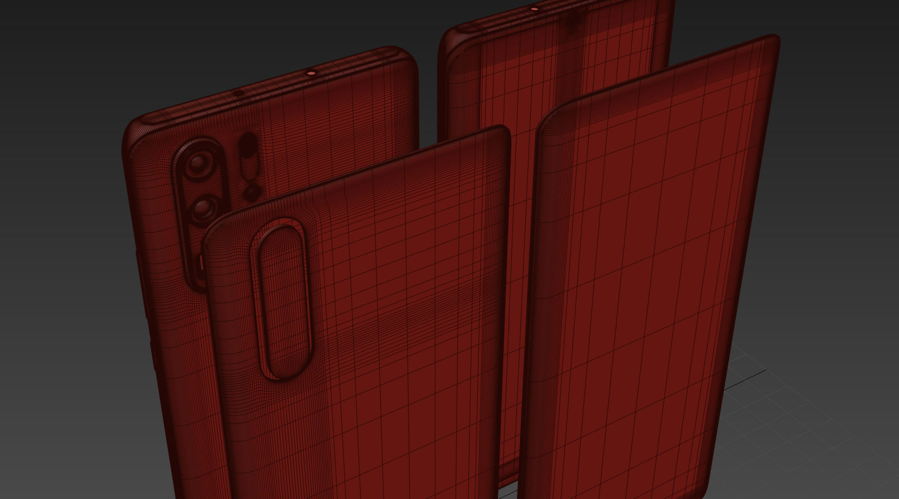 Huawei P30 and P30 Pro Collection 3D model_95