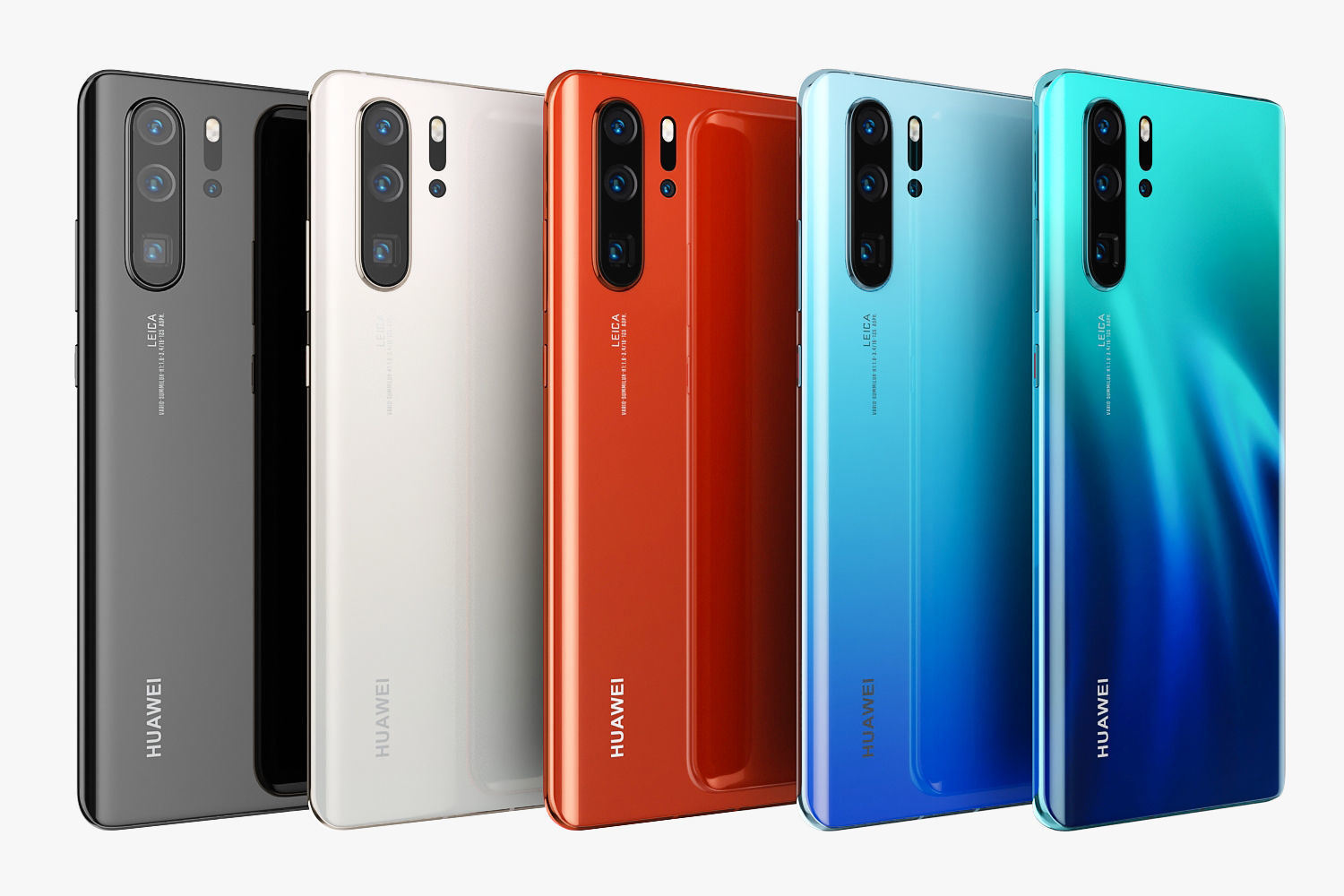 Huawei P30 and P30 Pro Collection 3D model_54