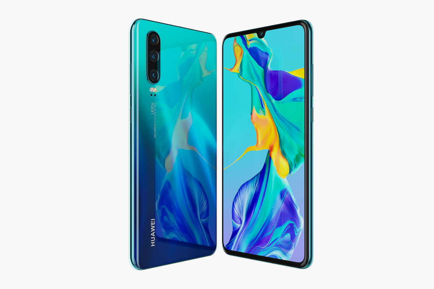 Huawei P30 and P30 Pro Collection 3D model_16