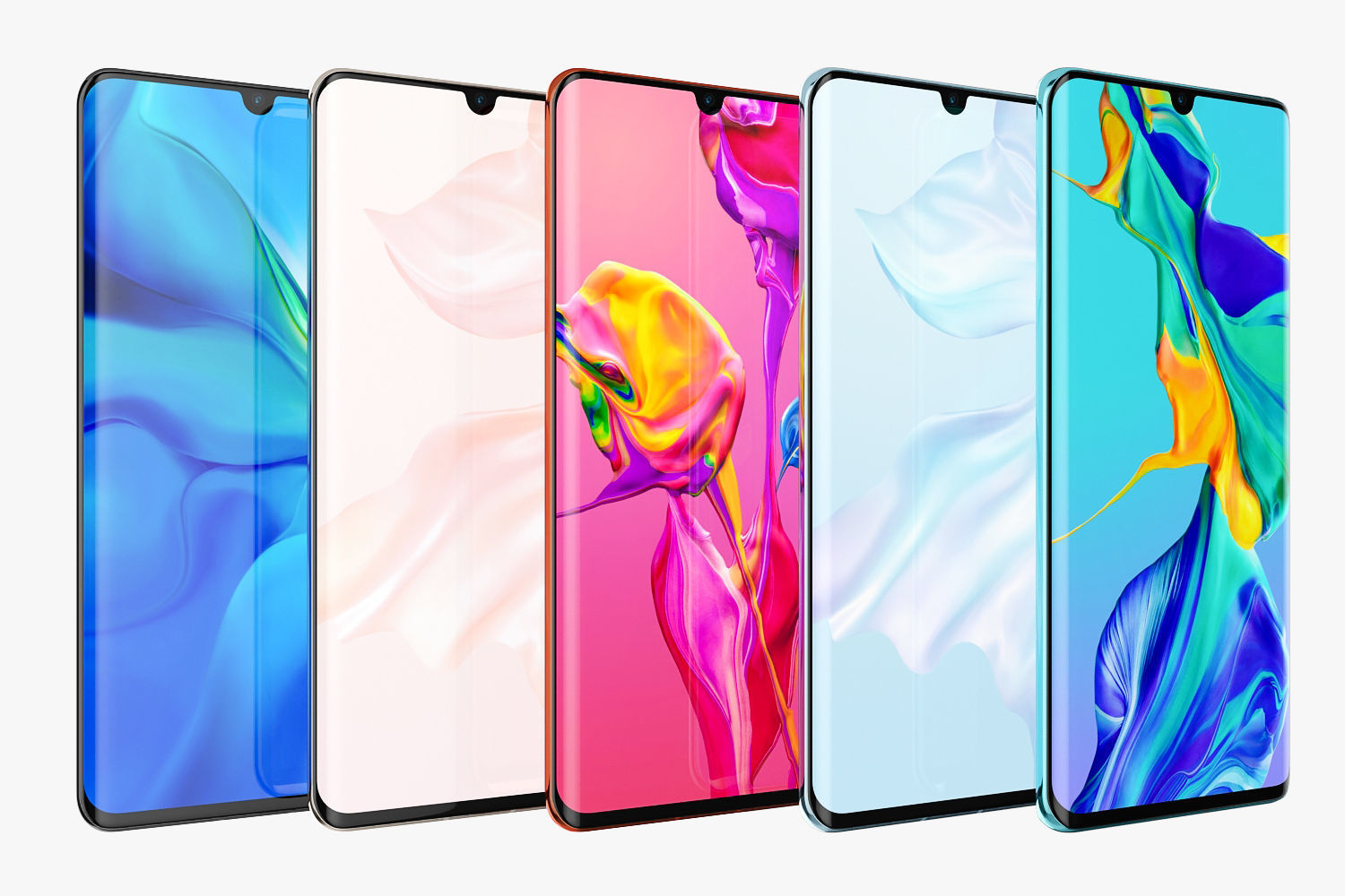 Huawei P30 and P30 Pro Collection 3D model_52