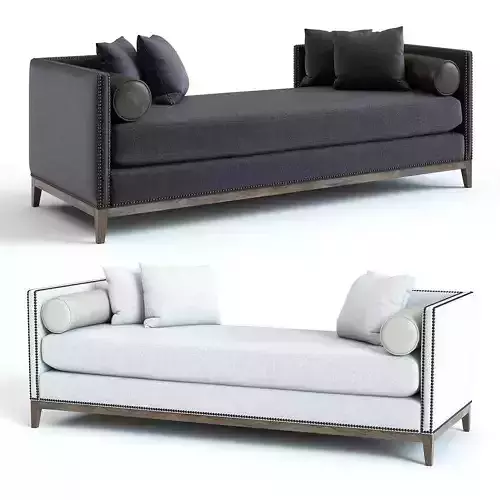 West Elm - Nailhead Double Chaise